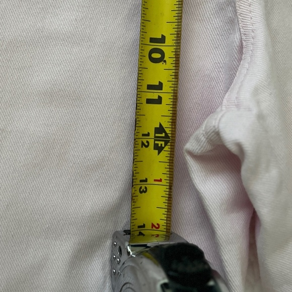 Chic Pale Pink Denim Jeans. Made in USA - Picture 7 of 11